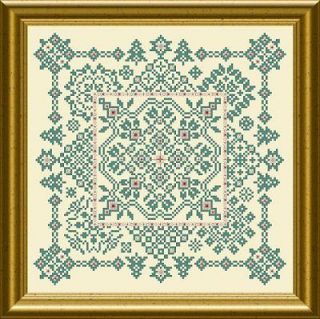 Cross Stitch Geometric Sampler by Papillon Creations Specialty Stitch