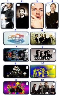 Coldplay Band Fans Custom Design iPhone 4 iPhone 4S Case (Back Cover)