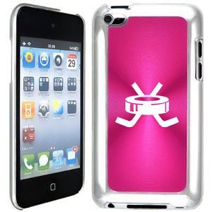iPod Touch 4th Generation 4g Hard Case Cover B1127 Hockey Puck Sticks