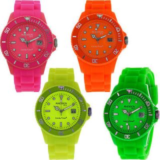 Madison Candy Time Neon Polycarbonate Unisex Watch