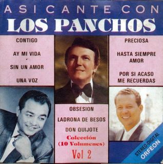 Asi Cante Con los Panchos, Vol. 2 by Los Panchos (CD, 1991, Orfeon)