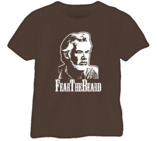 Kenny Rogers Country Beard Funny Music Brown T Shirt