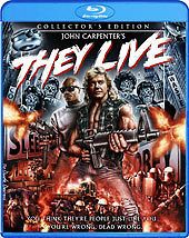 They Live (2012 Blu Ray) WS / Collectors Edition / SLIP COVER IN