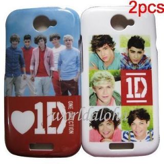 2pcs One Direction Hard Back Case Cover Skin For HTC One S New Case