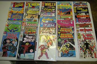 Large Lot of 33 Comic Books All First Issues #1 , 1 Good Mix