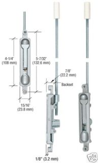 Aluminum 1/8 Offset Flush Bolt for Commercial Doors