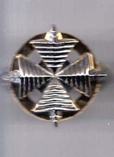 Trek Uniform 4 Point Fleet Admiral Insignia Rank Pin 1.5 Gold/Silver
