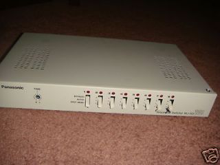 Panasonic Sequential Switcher WJ SQ208~~USED