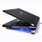 USB Notebook Laptop PC Computer LED Light 3 Fans Cooler Cooling Pad