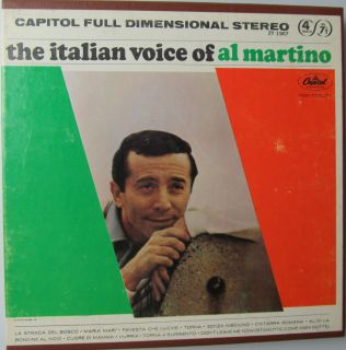 AL MARTINO   ITALIAN VOICE OF AL MARTINO   REEL TO REEL TAPE 7 1/2