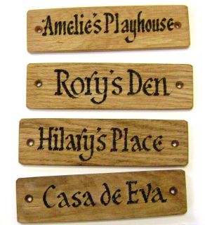 Shed sign, stable sign, kennel sign, door plaque, playhouse sign