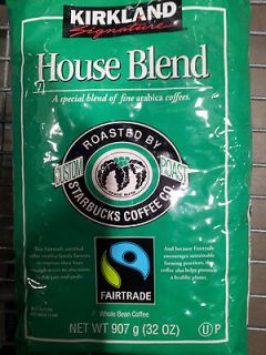 BN KIRKLAND SIGNATURE STARBUCKS HOUSE BLEND COFFEE BEANS   907g