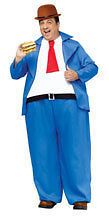 Popeye the Sailor Man Wimpy Fat Hoop Suit Adult Mens Halloween Costume