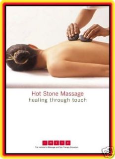 Hot Stone Massage & Spa Video On DVD w 18 Page Manual