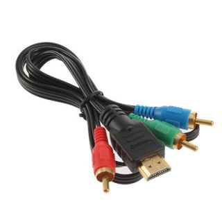 Newly listed 1080P 5 Feet 1.5m HDMI Male to 3 RCA Video Audio AV Cable