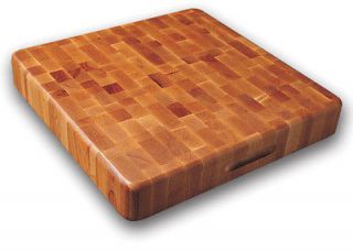 END GRAIN Cutting Block Board BUTCHERS KITCHEN CHEF COOKING TOOLS