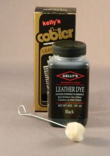 Fiebings COBBLER Professional Grade Leather Dye BLACK