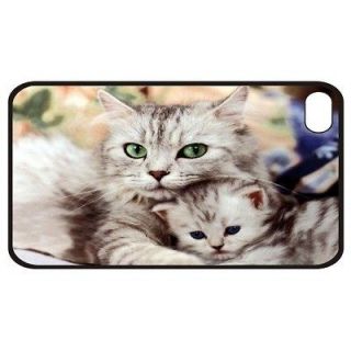 New Hugging Cats Kittens Hard Case Cover For Apple iPhone 4 4S