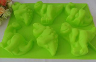 Dinosaur type Muffin Sweet Candy Jelly Ice Silicone Mould Cake Mold