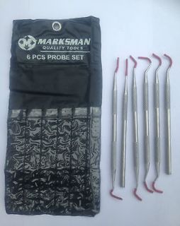 Dental Probe Set ,Craft Tool,Scalers,C arving tool,Free Storage Pouch