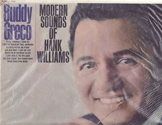 BUDDY GRECO   Modern Sounds of Hank Williams   mono Vocal LP