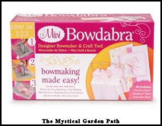 Mini Designer Bowdabra *Bowmaking made Easy