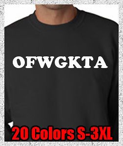 OFWGKTA Odd Future Tyler Creator Crew Neck Sweat Shirt Swag Hip Hop
