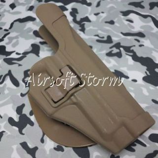 Tactical SIG P220/P226 RH Pistol Paddle & Belt Holster Coyote Brown