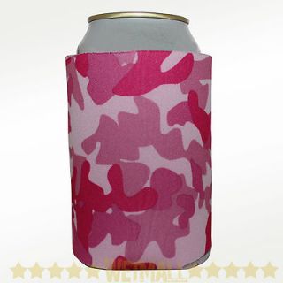 200 Pink Camo Can Koozie Blank coolers Party Wedding