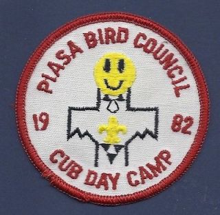 NEW 1982 BSA BOY SCOUTS PIASA BIRD COUNCIL CUB DAY CAMP PATCH Totem