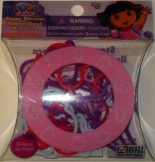Dora The Explorer Character Bandz Silly Bands 20 pack