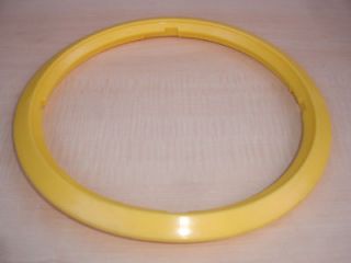 Donvier Chilfast 2 Pint Ice Cream Maker Cylinder Ring Yellow Gasket