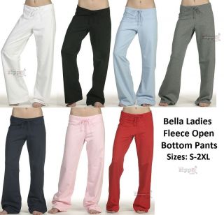 Bella Yoga Pant Cotton Fleece Sweatpant 7017 S 2XL