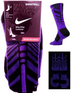 Nike Dri Fit Sequalizer Elite Crew Socks Size L SX4747 511 Court