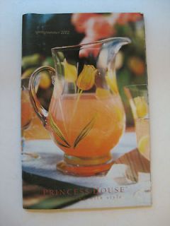 2002 Spring Summer Princess House Glass Catalog