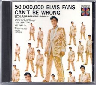ELVIS PRESLEY 50,000,000 FansElvis Gold Records Volume 2 CD 1st