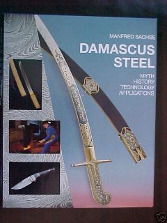 STEEL DAMASCUS SWORD DAGGER SACHSE MORAN GERMAN BOOK ! SWORD SOLINGEN
