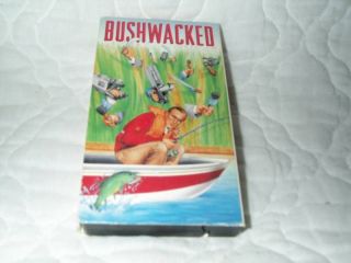 BUSHWACKED VHS PRESIDENT GEORGE H.W. BUSH JIM MORRIS