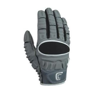 Cutters Lineman Football Gloves The Gamer Gloves Gray Size Adult