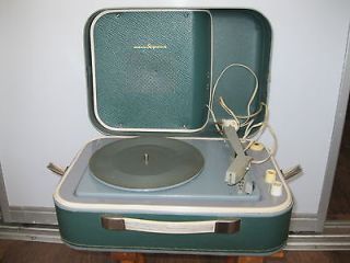 USSR Travellers suitcase Turntable Player Молодежный Rare