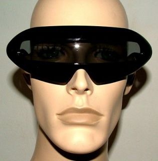 New Black Cyclops Sunglasses Robot Sci Fi Unisex