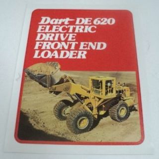 Dart 1975 DE620 Front End Loader Sales Brochure