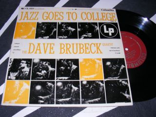 Dave BRUBECK 10 inch Jazz Piano LP Goes To College Vol. I COLUMBIA