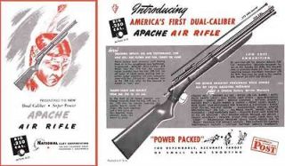 National Cart New 1947 Apache Air Rifle Catalog