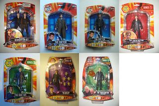 DOCTOR WHO 10TH DR DAVID TENNANT BOXED CARDED BNIB FIGURES NEW LOT