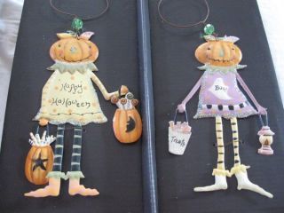 Halloween Ornaments Set by Robin Davis Sunset Vista Designs NEW