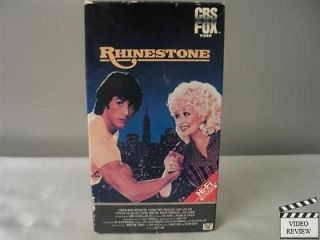 Rhinestone VHS Sylvester Stallone, Dolly Parton, Rhinestone, Richard