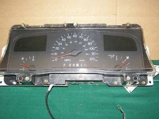 1999 LINCOLN TOWN CAR SPEEDOMETER CLUSTER DIGITAL