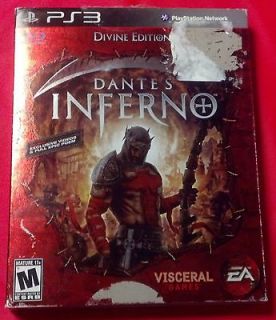Dantes Inferno Divine Edition PS3 Complete W/ Case/Manual/Cover Mint