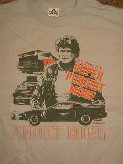 Knight Rider Kitt Car Super Pursuit Mode David Hasselhoff T Shirt